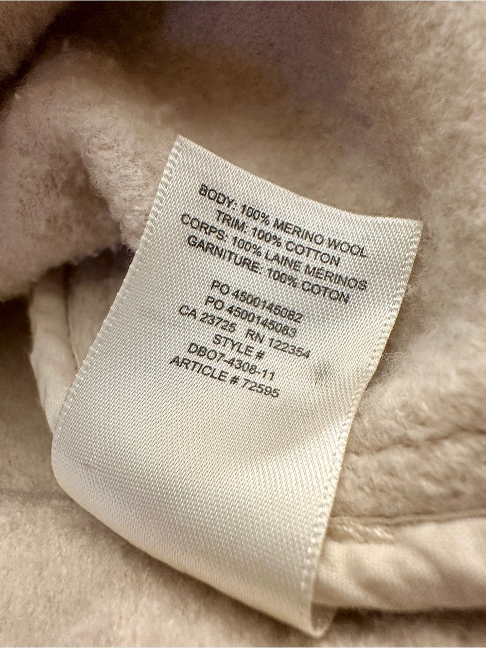 Wilfred Cream Button-Front Shacket - Picture 9 of 9